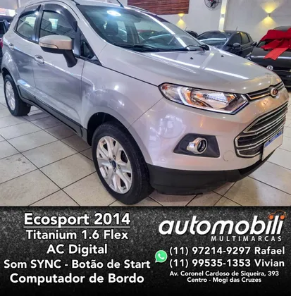 FORD ECOSPORT 1.6 TITANIUM 16V FLEX 4P MANUAL