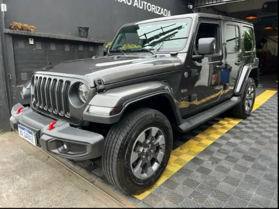 JEEP WRANGLER 2.0 TURBO GASOLINA UNLIMITED OVERLAND 4P 4X4 AT8