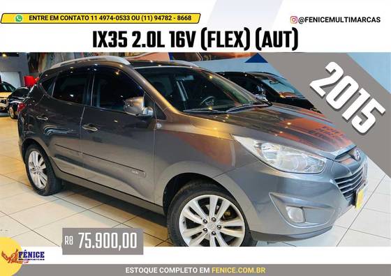 HYUNDAI IX35 2.0 MPFI GLS 16V FLEX 4P AUTOMÁTICO