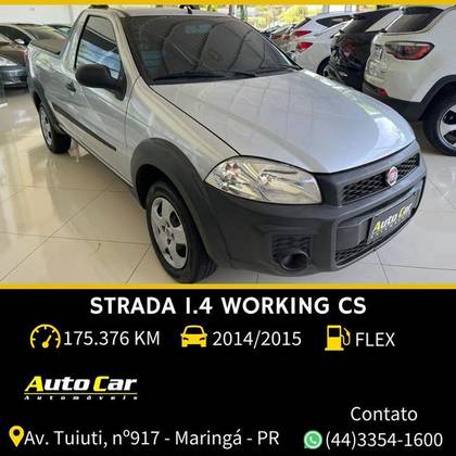 FIAT STRADA 1.4 MPI WORKING CS 8V FLEX 2P MANUAL