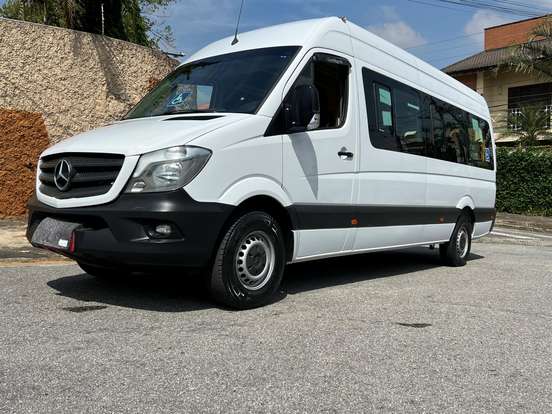 MERCEDES-BENZ-SPRINTER-2.2 415 CDI VAN 16 LUGARES TETO ALTO 16V BI-TURBO DIESEL MANUAL MERCEDES-BENZ-SPRINTER-2016