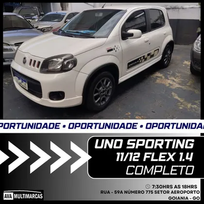 FIAT UNO 1.4 SPORTING 8V FLEX 4P MANUAL