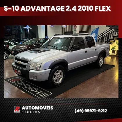 CHEVROLET S10 2.4 ADVANTAGE 4X2 CD 8V FLEX 4P MANUAL