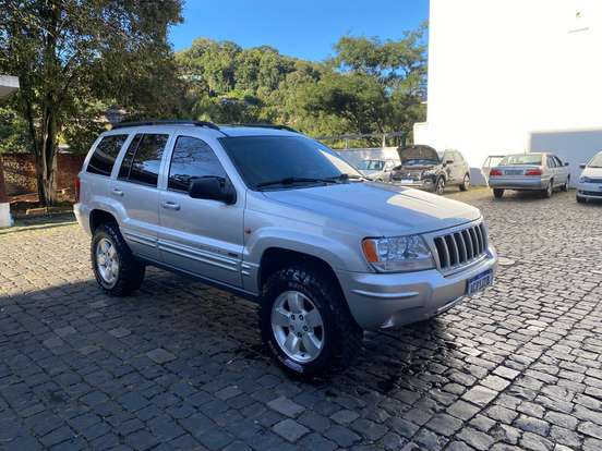 JEEP-GRAND CHEROKEE-4.7 LIMITED 4X4 V8 16V GASOLINA 4P AUTOMÁTICO JEEP-GRAND CHEROKEE-2004