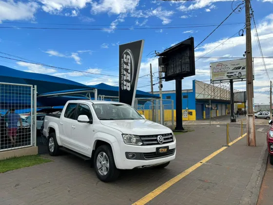 VOLKSWAGEN AMAROK 2.0 HIGHLINE 4X4 CD 16V TURBO INTERCOOLER DIESEL 4P AUTOMÁTICO