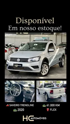 VOLKSWAGEN SAVEIRO 1.6 MSI TRENDLINE CS 8V FLEX 2P MANUAL