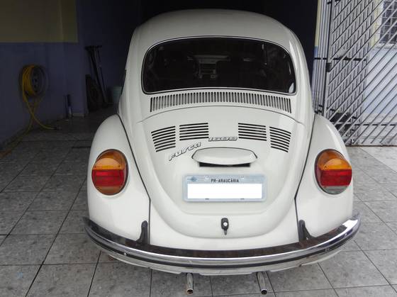 VOLKSWAGEN FUSCA 1.6 8V ÁLCOOL 2P MANUAL