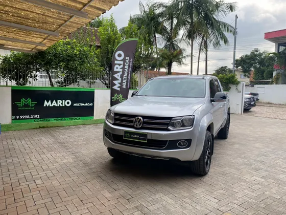 VOLKSWAGEN AMAROK 2.0 HIGHLINE 4X4 CD 16V TURBO INTERCOOLER DIESEL 4P AUTOMÁTICO