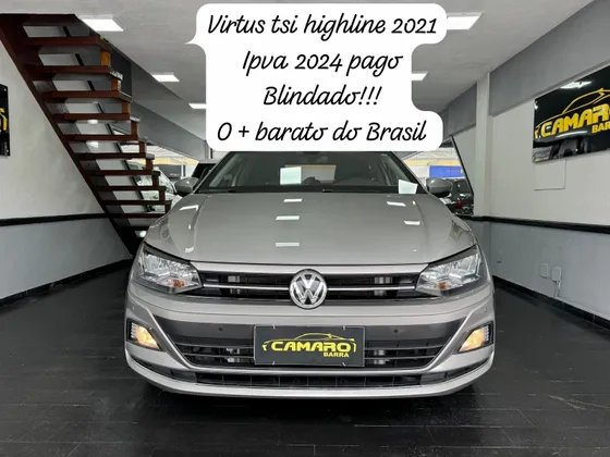 VOLKSWAGEN VIRTUS 1.0 200 TSI HIGHLINE AUTOMÁTICO