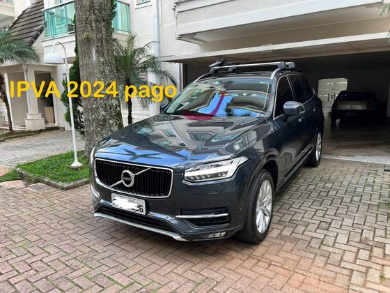 VOLVO XC90 2.0 MOMENTUM TURBO GASOLINA 4P 4X4 AUTOMÁTICO