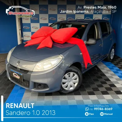 RENAULT SANDERO 1.0 AUTHENTIQUE 16V FLEX 4P MANUAL