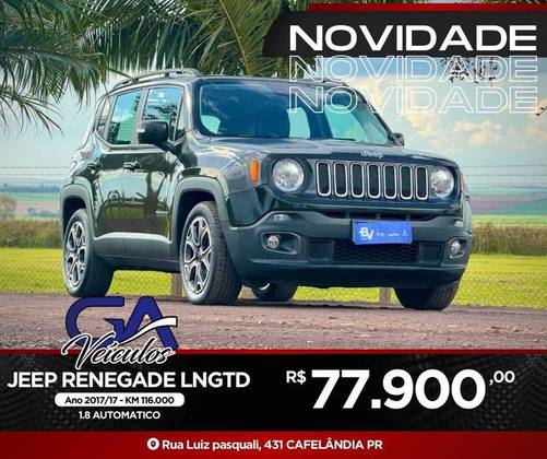 JEEP RENEGADE 1.8 16V FLEX 4P AUTOMÁTICO