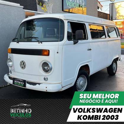 VOLKSWAGEN KOMBI 1.6 MI STD 8V GASOLINA 3P MANUAL