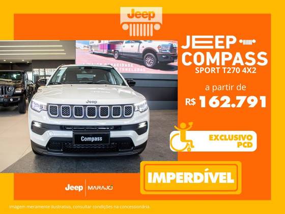 JEEP COMPASS 1.3 T270 TURBO FLEX SPORT AT6