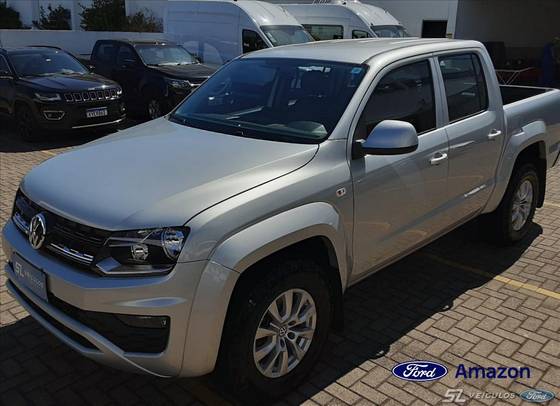 VOLKSWAGEN AMAROK 2.0 COMFORTLINE 4X4 CD 16V TURBO INTERCOOLER DIESEL 4P AUTOMÁTICO