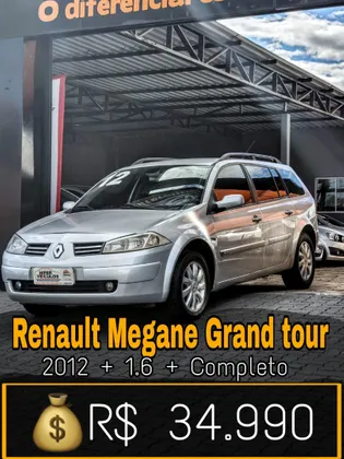 RENAULT MEGANE 1.6 DYNAMIQUE GRAND TOUR 16V FLEX 4P MANUAL