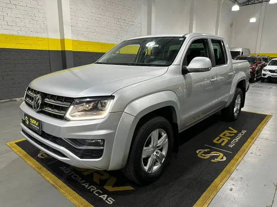 VOLKSWAGEN AMAROK 2.0 TRENDLINE 4X4 CD 16V TURBO INTERCOOLER DIESEL 4P AUTOMÁTICO