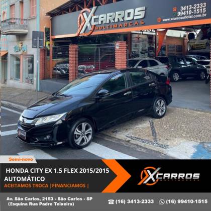 HONDA CITY 1.5 EX 16V FLEX 4P AUTOMÁTICO