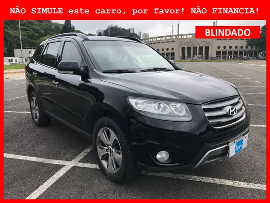 HYUNDAI SANTA FÉ 3.5 MPFI GLS V6 24V 285CV GASOLINA 4P AUTOMÁTICO