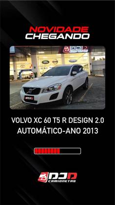 VOLVO XC60 2.0 T5 DYNAMIC FWD TURBO GASOLINA 4P AUTOMÁTICO