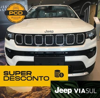 JEEP COMPASS 1.3 T270 TURBO FLEX LONGITUDE AT6