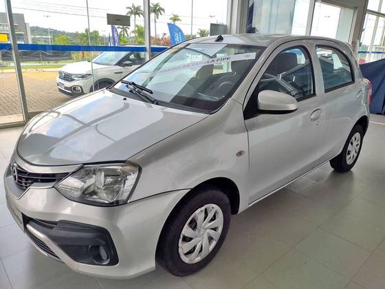 TOYOTA ETIOS 1.3 X 16V FLEX 4P AUTOMÁTICO