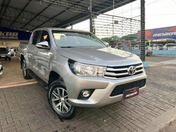 TOYOTA HILUX 2.7 SRV 4X2 CD 16V FLEX 4P AUTOMÁTICO