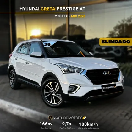 HYUNDAI CRETA 2.0 16V FLEX PRESTIGE AUTOMÁTICO