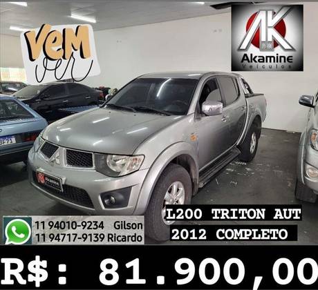 MITSUBISHI L200 TRITON 3.5 4X4 CD V6 24V GASOLINA 4P AUTOMÁTICO