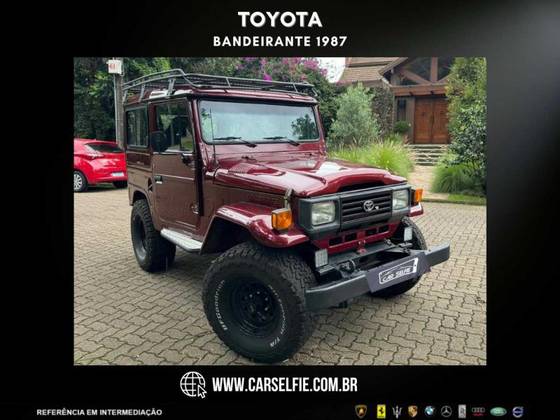 TOYOTA BANDEIRANTE 4.0 OJ50LV 4X4 TETO RIGIDO DIESEL 2P MANUAL