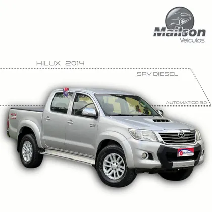 TOYOTA HILUX 3.0 SRV 4X4 CD 16V TURBO INTERCOOLER DIESEL 4P AUTOMÁTICO