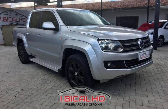 VOLKSWAGEN AMAROK 2.0 TRENDLINE 4X4 CD 16V TURBO INTERCOOLER DIESEL 4P AUTOMÁTICO