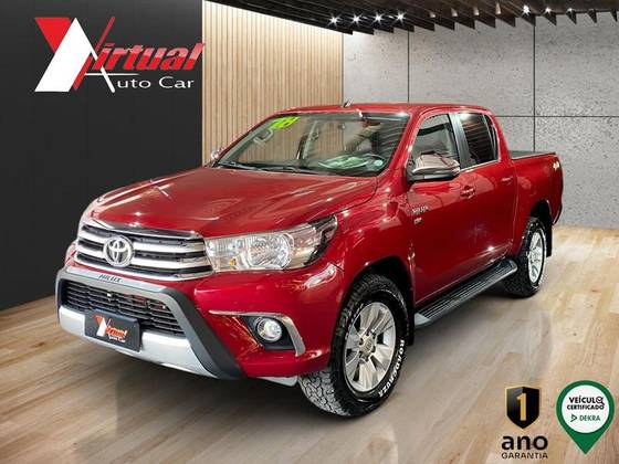 TOYOTA HILUX 2.7 SRV 4X4 CD 16V FLEX 4P AUTOMÁTICO