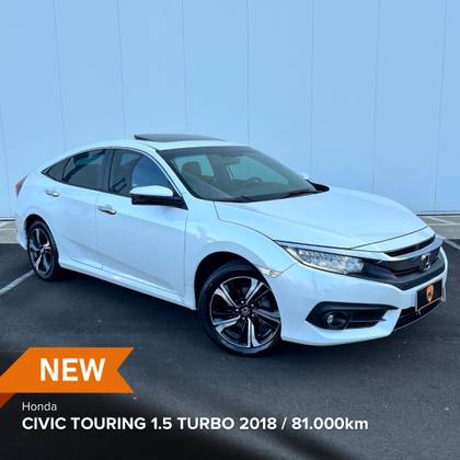 HONDA CIVIC 1.5 16V TURBO GASOLINA TOURING 4P CVT