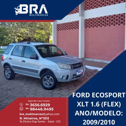 FORD ECOSPORT 1.6 XLT 8V FLEX 4P MANUAL