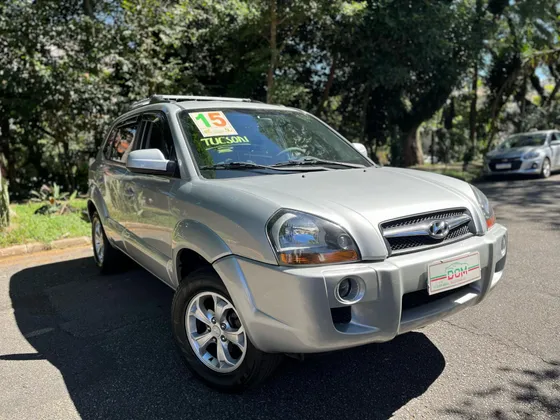 HYUNDAI TUCSON 2.0 MPFI GLS 16V 143CV 2WD FLEX 4P AUTOMÁTICO