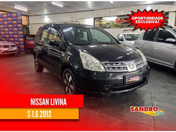 NISSAN LIVINA 1.6 S 16V FLEX 4P MANUAL