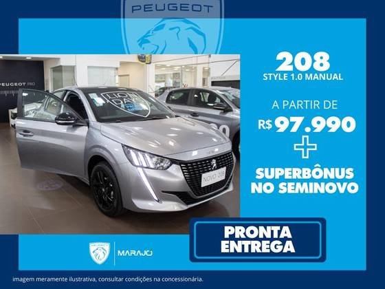 PEUGEOT 208 1.0 FIREFLY FLEX STYLE MANUAL