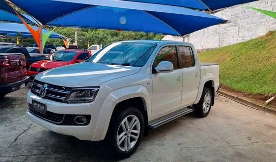 VOLKSWAGEN AMAROK 2.0 HIGHLINE 4X4 CD 16V TURBO INTERCOOLER DIESEL 4P AUTOMÁTICO