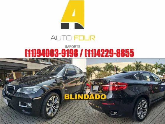 BMW X6 3.0 35I 4X4 COUPÉ 6 CILINDROS 24V GASOLINA 4P AUTOMÁTICO