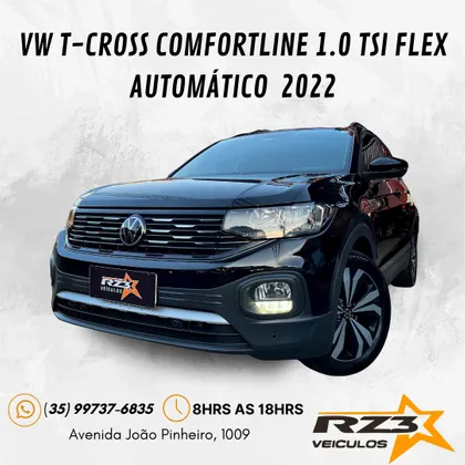 VOLKSWAGEN T-CROSS 1.0 200 TSI TOTAL FLEX COMFORTLINE AUTOMÁTICO