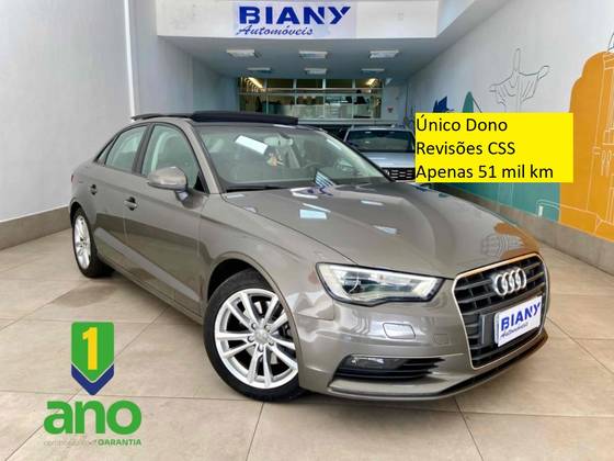 AUDI A3 1.8 TFSI SEDAN AMBITION 16V 180CV GASOLINA 4P AUTOMÁTICO