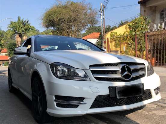 MERCEDES-BENZ-C 180-1.6 CGI COUPE 16V TURBO GASOLINA 2P AUTOMÁTICO MERCEDES-BENZ-C 180-2013