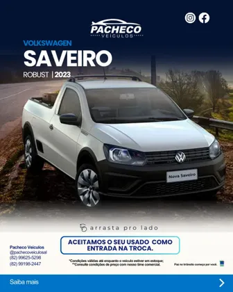 VOLKSWAGEN SAVEIRO 1.6 MSI ROBUST CS 16V FLEX 2P MANUAL