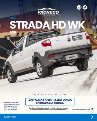 FIAT STRADA 1.4 MPI HARD WORKING CS 8V FLEX 2P MANUAL