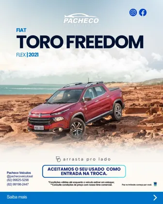 FIAT TORO 1.8 16V EVO FLEX FREEDOM AT6