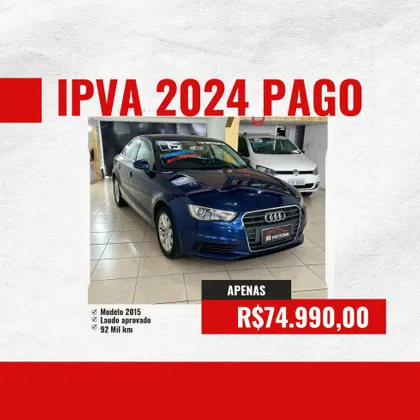 AUDI A3 1.4 TFSI SEDAN ATTRACTION 16V GASOLINA 4P S-TRONIC