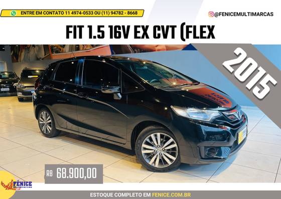 HONDA FIT 1.5 EX 16V FLEX 4P AUTOMÁTICO