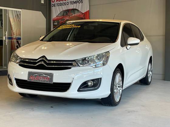 CITROËN C4 LOUNGE 1.6 ORIGINE 16V TURBO FLEX 4P AUTOMÁTICO