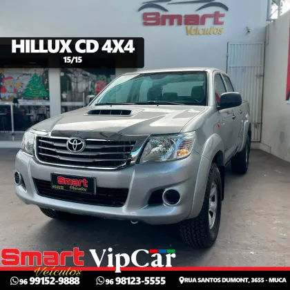 TOYOTA HILUX 2.7 STD 4X4 CD 16V FLEX 4P MANUAL